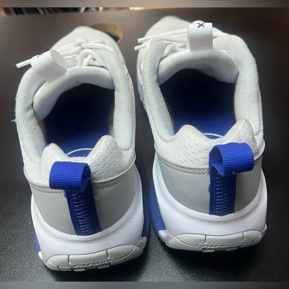 Nike Air Max Interlock Lite White Lapis Blue Running Shoes Women’s Size 5.5 - Picture 2 of 5